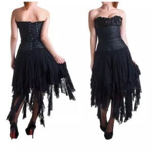 Jacquard Tight-fitting Bustier (S)